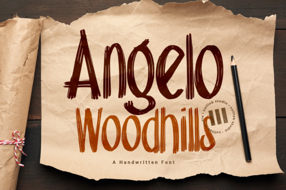 Angelo Woodhills Font: Elevating Small Business Branding