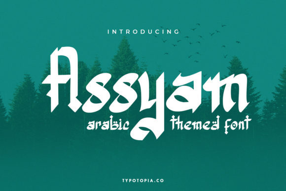Assyam: Elevate Your Brand with a Unique Display Font