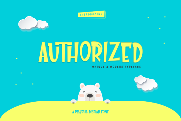 Authorized Font Review for Joyful Campaign Design