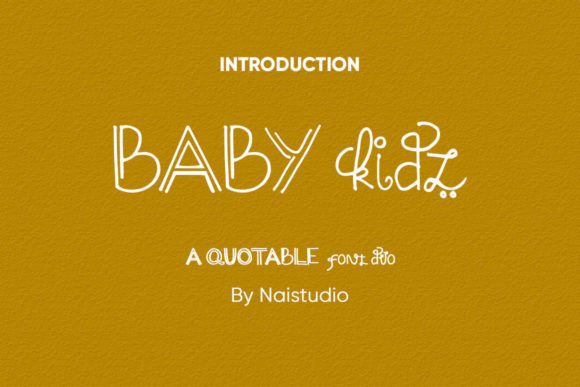 Baby Kidz Font: Joyful Display Typography for Web Design