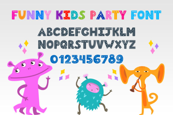 Bringing Fun to Branding with Funny Kids Party Font
