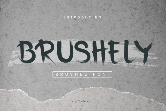 Brushely: The Unique Brush Pen Display Font for Creative Marketers