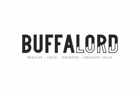Buffalord: A Bold and Authentic Display Font for Digital Design