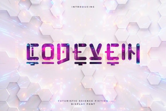 Codevein: A Bold and Unique Display Font for Editorial Design