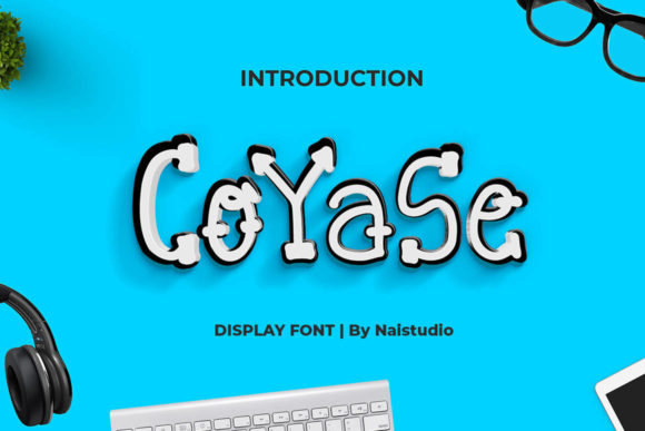 Coyase Font: Unique Display Type for Crafters