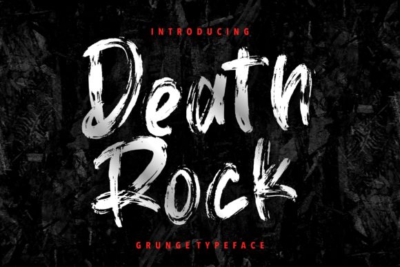 Death Rock: A Unique Font for Creative Branding