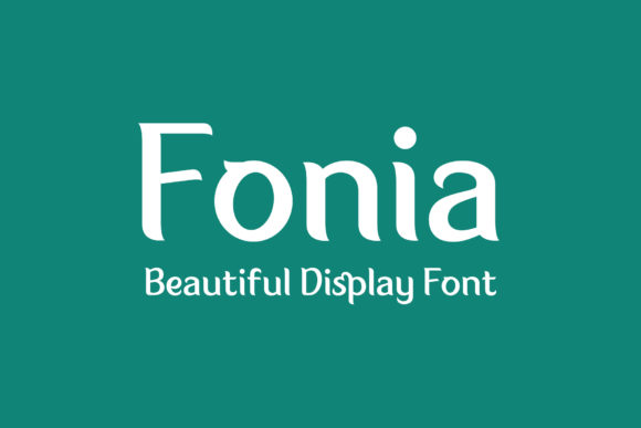 Discover the Charm of Fonia: A Perfect Display Font
