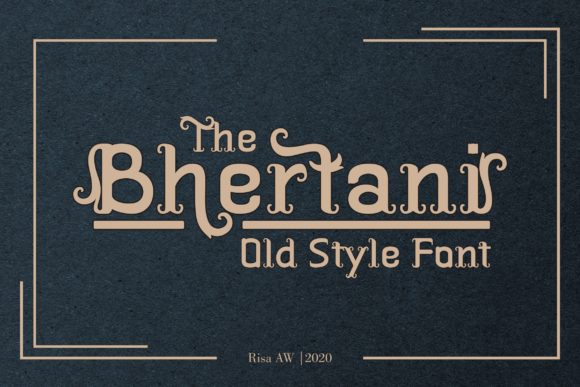Discover the Charm of The Bhertani Font