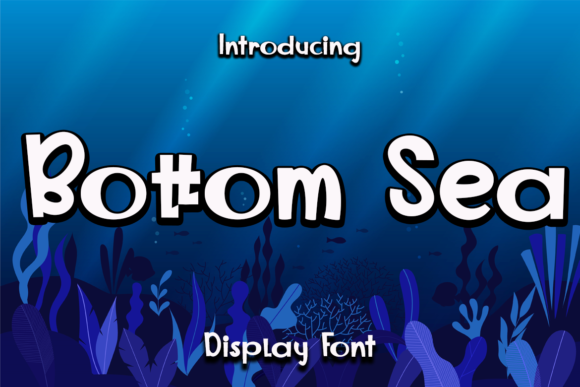 Discover the Joyful Charm of Bottom Sea Font