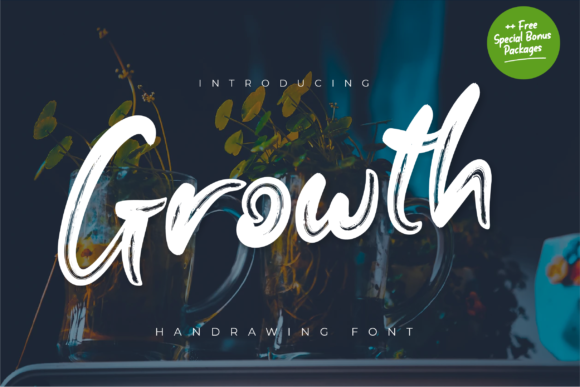 Discover the Versatile Charm of Growth Font