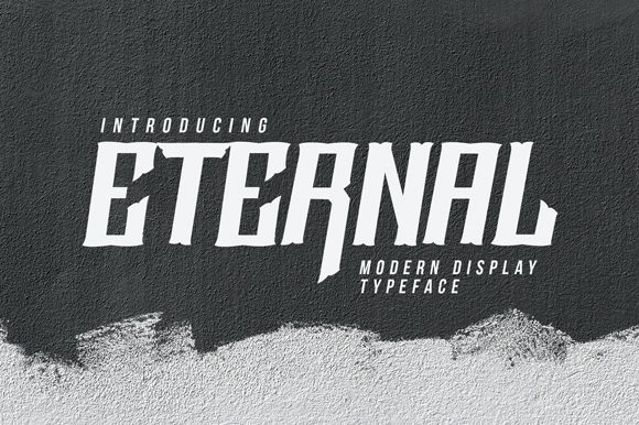 Enhance Your Brand with Eternal: A Bold and Chunky Display Font