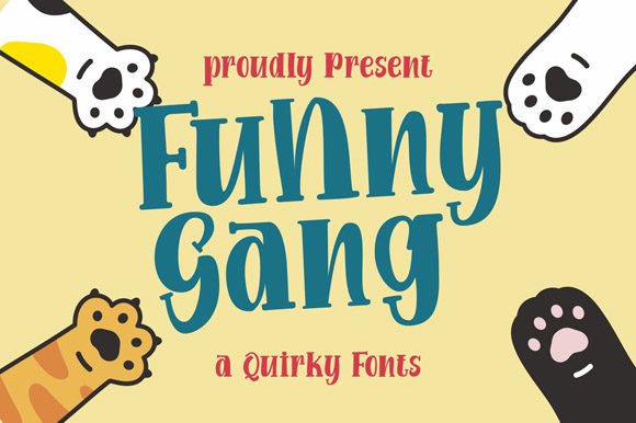 Enhance Your Brand with Funny Gang Font