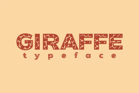 Enhance Your Brand with Giraffe: A Bold and Chunky Display Font