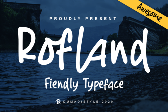 Enhance Your Brand with Rofland: A Joyful Display Font
