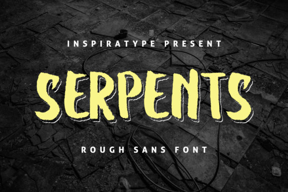Enhance Your Brand with Serpents: A Simple and Authentic Display Font