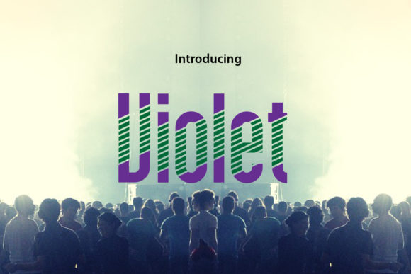 Enhance Your Brand with the Fresh and Minimalist Violet Font