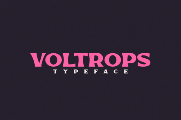 Enhance Your Web Design with Voltrops Font