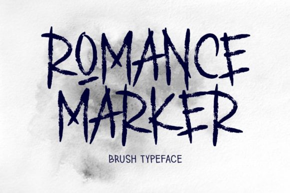Exploring Romance Marker: A Versatile Display Font