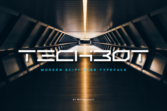 Exploring Techbot: A Unique Display Font for Modern Design
