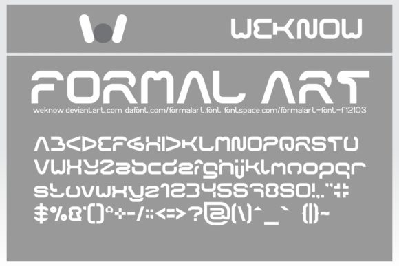 Formal Art: A Standout Display Font for Creative Campaigns