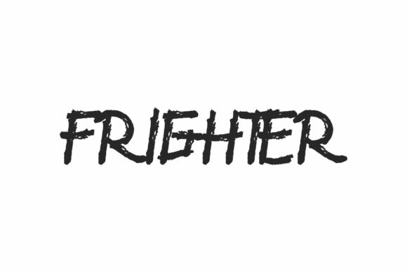 Frighter: A Spooky and Unique Display Font for Halloween
