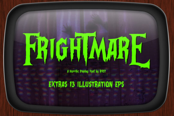 Frightmare: The Perfect Display Font for Spooky Branding