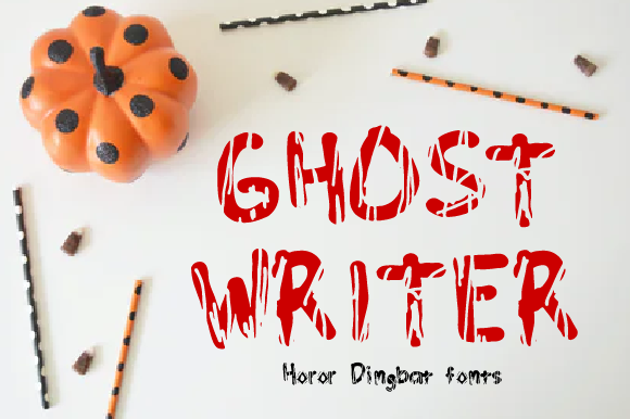 Ghost Writer: A Unique Display Font for Creative Makers