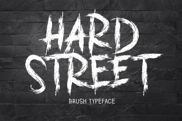 Hard Street: A Bold and Quirky Display Font for Makers