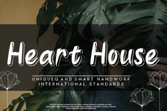 Heart House: A Versatile Font for Elegant Branding