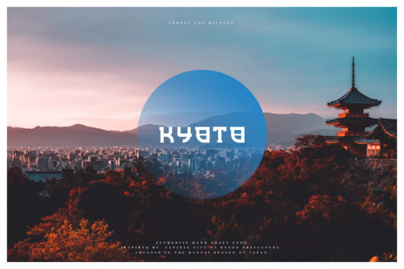 Kyoto Font: Elevating Handmade Labels and Wedding Designs