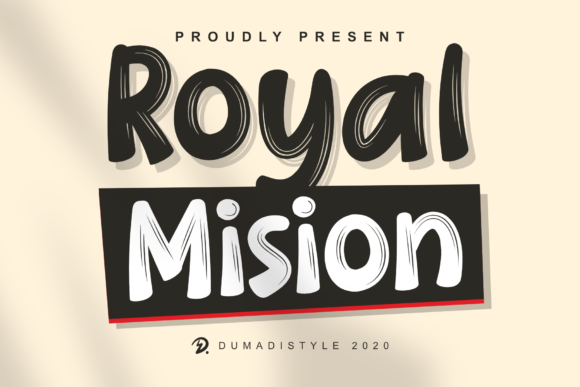 Royal Mision Font: A Quirky Display Typeface for Editorial Design
