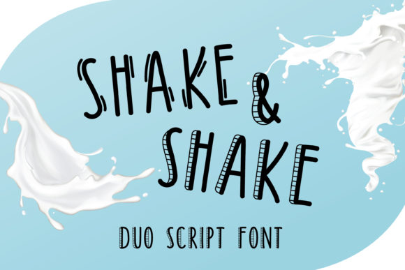 Shake Shake Font: Neat Display Typography for Web Design