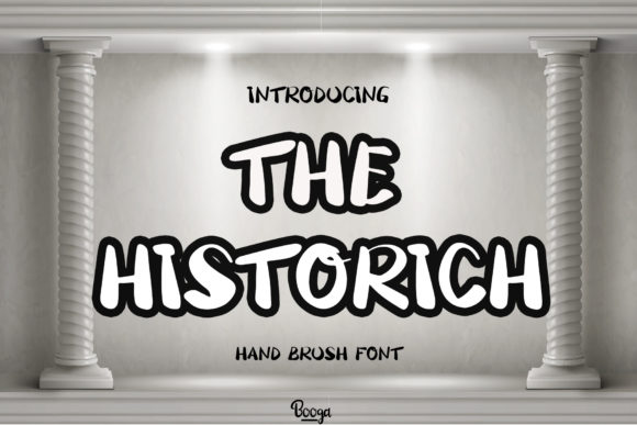 The Historich Font: Quirky Display Type for Editorial Design