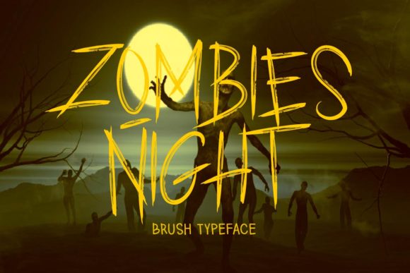 Transform Your Brand with Zombies Night Font